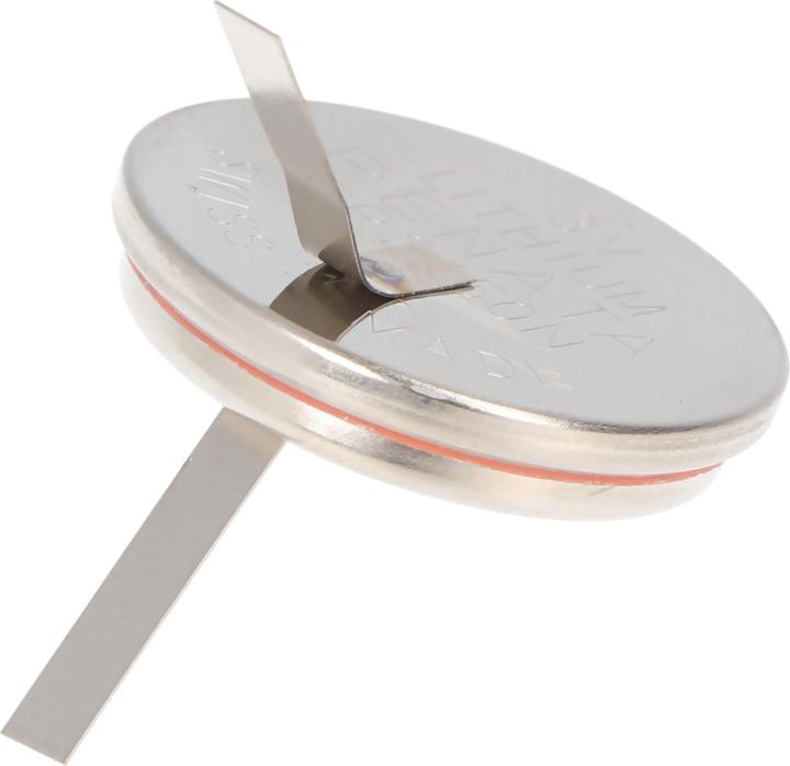 Immagine prodotto AccuCell Batteria CR2450 con linguette di saldatura a forma di U (1 pz., CR2450, 600 mAh)