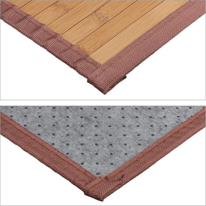 Image du produit Relaxdays Tapis Sortie de Bain Douche (61 x 182 x 0.4 cm)