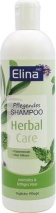 Elina Herbal Care Shampoo 500ml Pflegendes Kräuterextrakt & Kollagen Silikonfrei (500 ml, Flüssiges Shampoo)