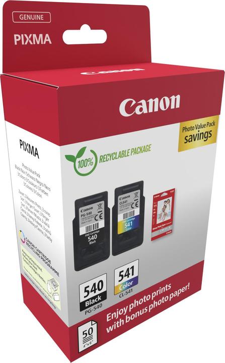 Produktbild Canon PG-540/CL-541 (M, BK, C, Y)