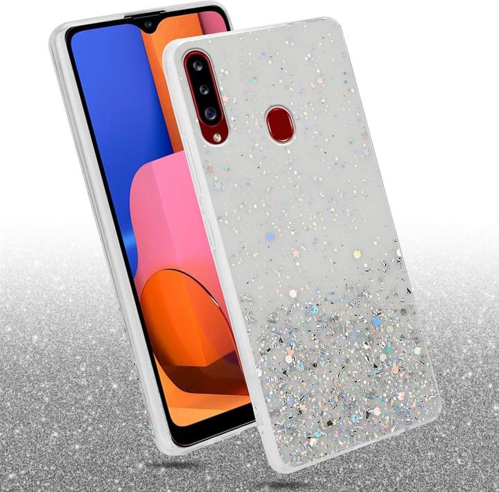 Produktbild Cadorabo TPU Cover funkelnder Glitter (Samsung Galaxy A20s)