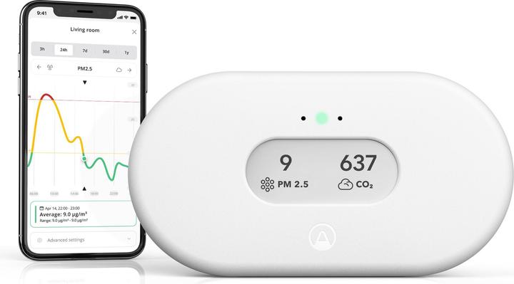 Actual product image Airthings View Plus
