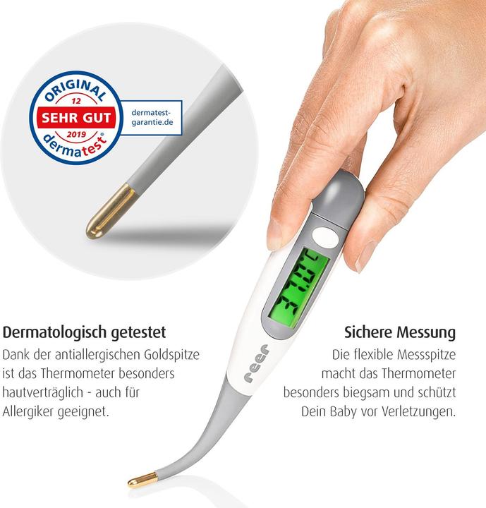 Image du produit Reer Thermomètre médical numérique ExpressTemp Pro (Aisselle, Bouche, Rectal)