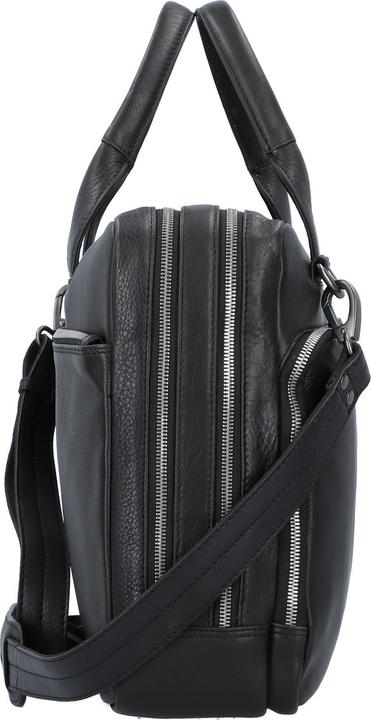 Actual product image Plevier Vintage Larry Aktentasche Leder 40 cm Laptopfach (17.32")