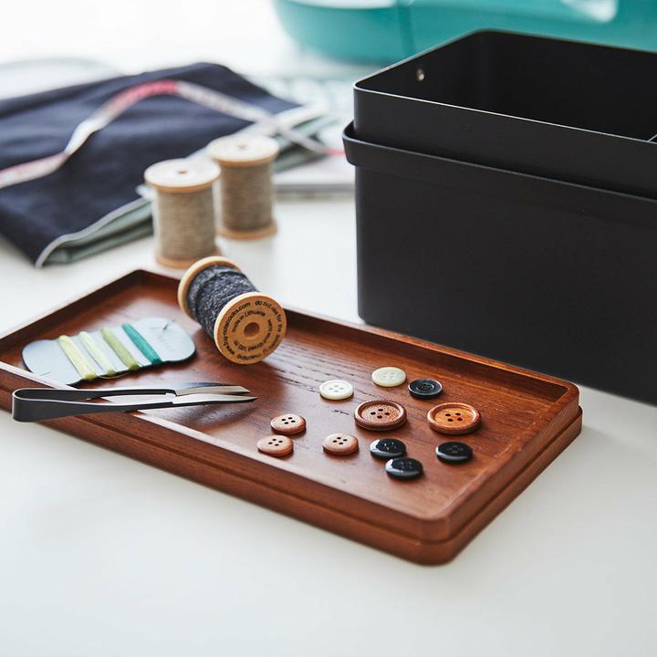 Actual product image Yamazaki Stylish sewing box