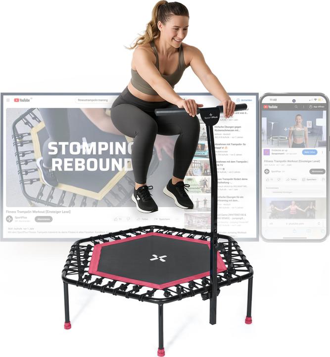 Sportplus Trampolino fitness (126 cm)