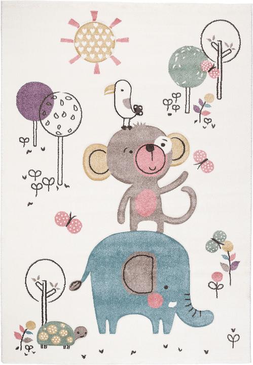 Produktbild Pergamon Kinder Teppich Maui Kids Lustige Tiere (200 x 290 cm)