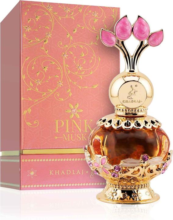 Immagine prodotto Khadlaj Muschio rosa - olio profumato senza alcool - 20 ml (Eau de parfum, 20 ml)