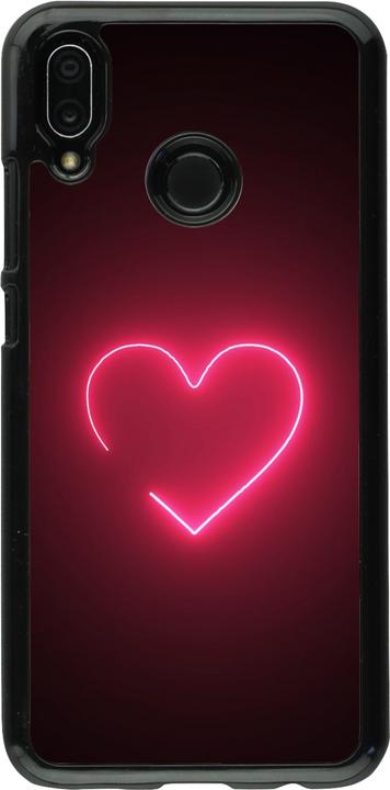 Immagine prodotto PhoneLook Copertina San Valentino 2023 cuore singolo al neon (Huawei P20 Lite)