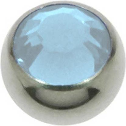 Immagine prodotto Bijouteria Chiusura piercing (Acciaio chirurgico 316L, Cristallo premium)