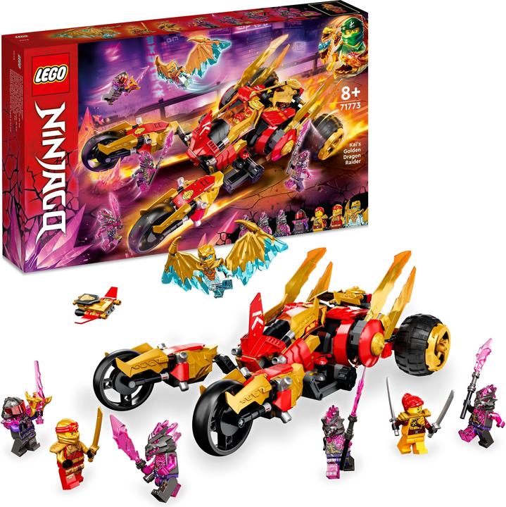 Image du produit LEGO Le raider du dragon d'or de Kai (71773, LEGO Ninjago)