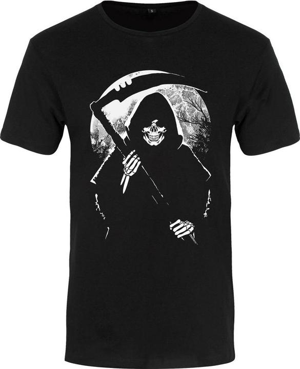 Grindstore TShirt mit Sensenmann und Mond