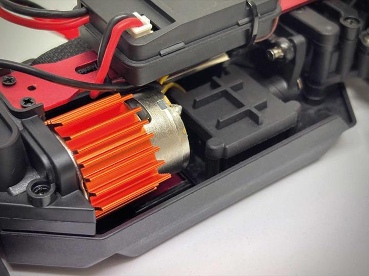 Actual product image Absima Rapid Orange Brushed 1:20 RC Modellauto Elektro Truggy Allradantrieb (4WD (RTR Ready-to-Run)