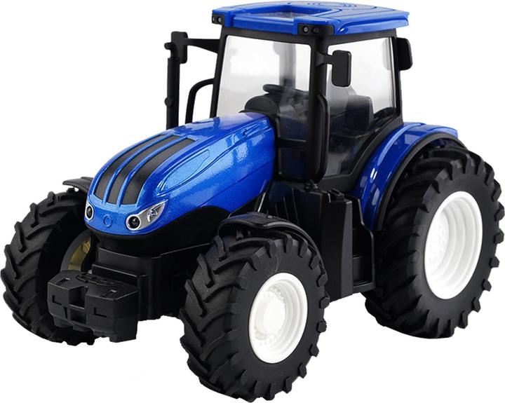 Immagine prodotto Amewi Trattore RC con caricatore frontale LiIon 500mAh blu/6+ (RTR pronto all'uso)