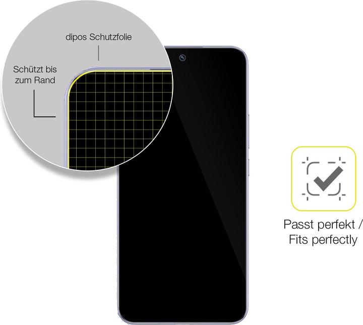 Immagine prodotto Dipos 3D Full-Cover Pellicola Protettiva (1 Pezzo/i, Realme Q3 Pro 5G)