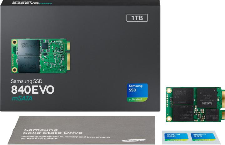 Produktbild Samsung 840 Evo (1000 GB, mSATA)