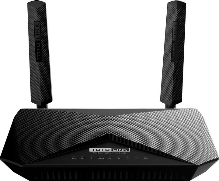 Image du produit Totolink LR1200 Routeur WiFi AC1200 Dual Band wireless router Fast Ethernet Dual-band ( / ) Black