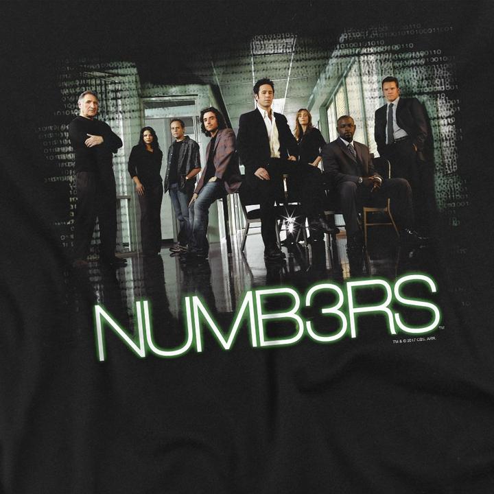 Immagine prodotto Numb3rs Maglietta Cast Uomo (4XL)
