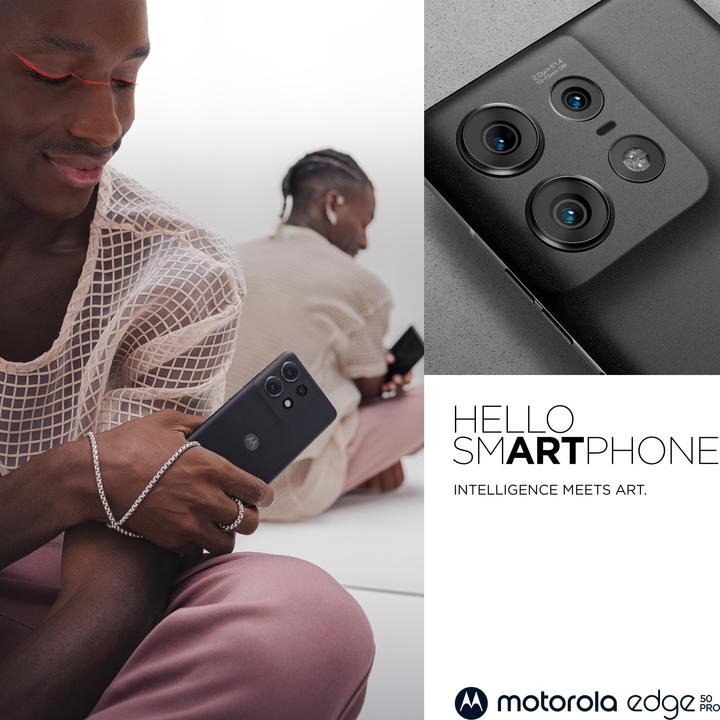 Produktbild Motorola Edge 50 Pro (512 GB, Black Beauty, 6.67", SIM + eSIM, 50 Mpx, 5G)