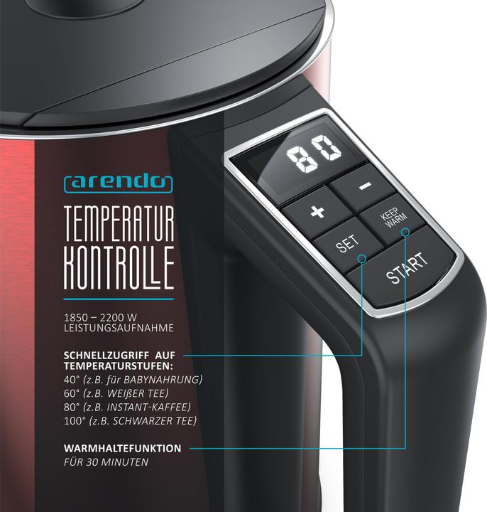 Immagine prodotto Arendo Bollitore (1.50 l)