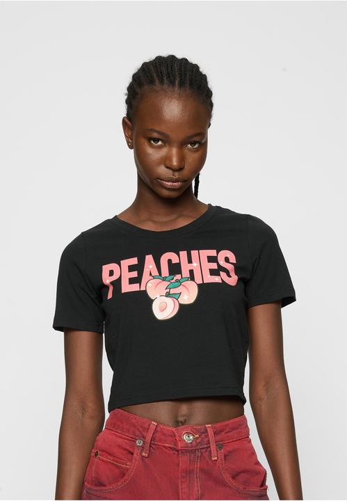 Actual product image Miss Tee Peaches Cropped Tee - 105763 (S, M)