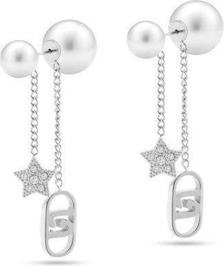 Liu Jo - Unique dangle earrings with pearls and crystals Fashion LJ2635