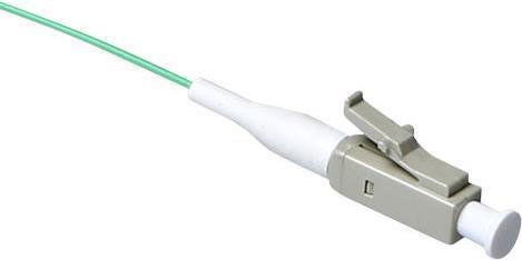 Image du produit RL9695 1m LC Pigtail LSZH OM3 Aqua Câble à fibre optique (CAT7, 1 m)