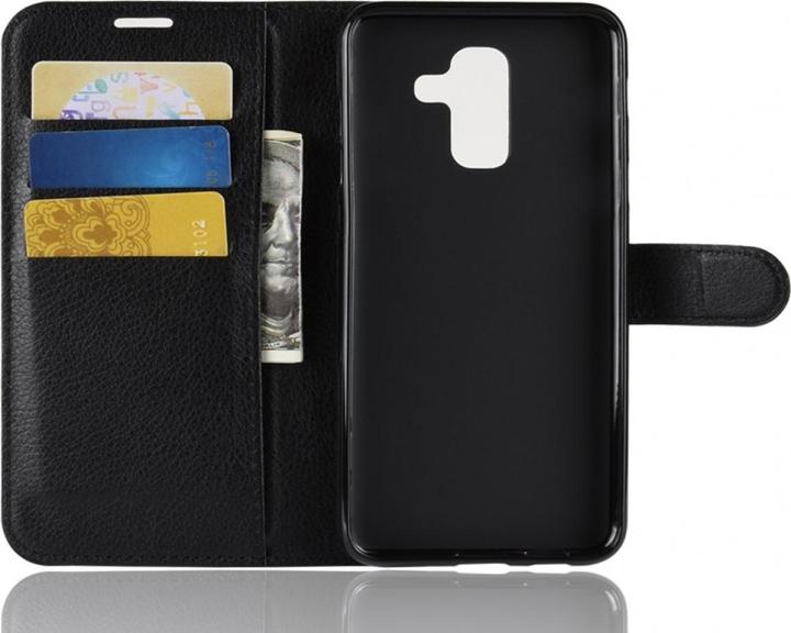 Actual product image Screenguard Samsung Galaxy A6 2018 Leather Guard Leather Case (Samsung Galaxy J6 (2018))
