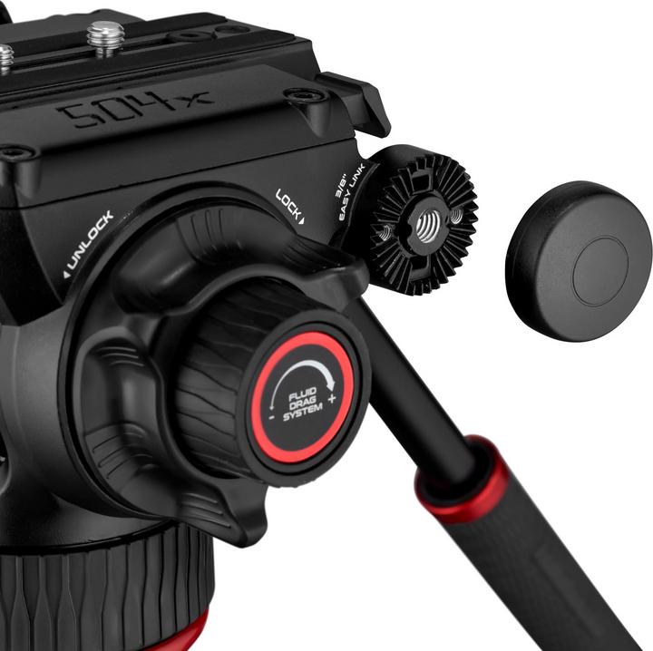 Image du produit Manfrotto Tête vidéo fluide 504X (Tête vidéo)