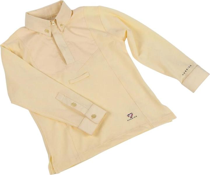 Actual product image Aubrion Childrens/Kids Tie Keeper Long-Sleeved Shirt (104)