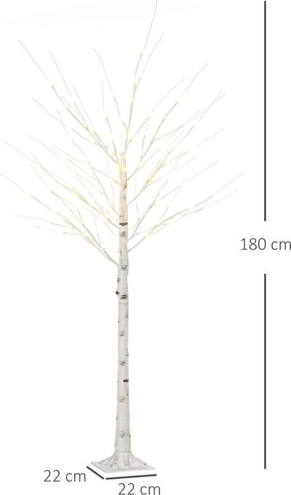 Produktbild Jamb LED Baum Birke 180cm
