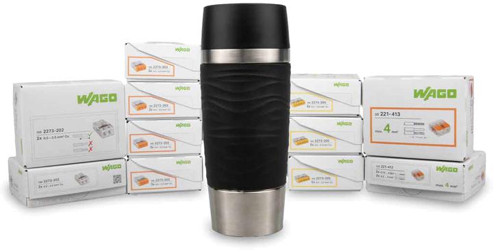 Actual product image Wago 887-1051 PROFI-SET with EMSA thermo mug