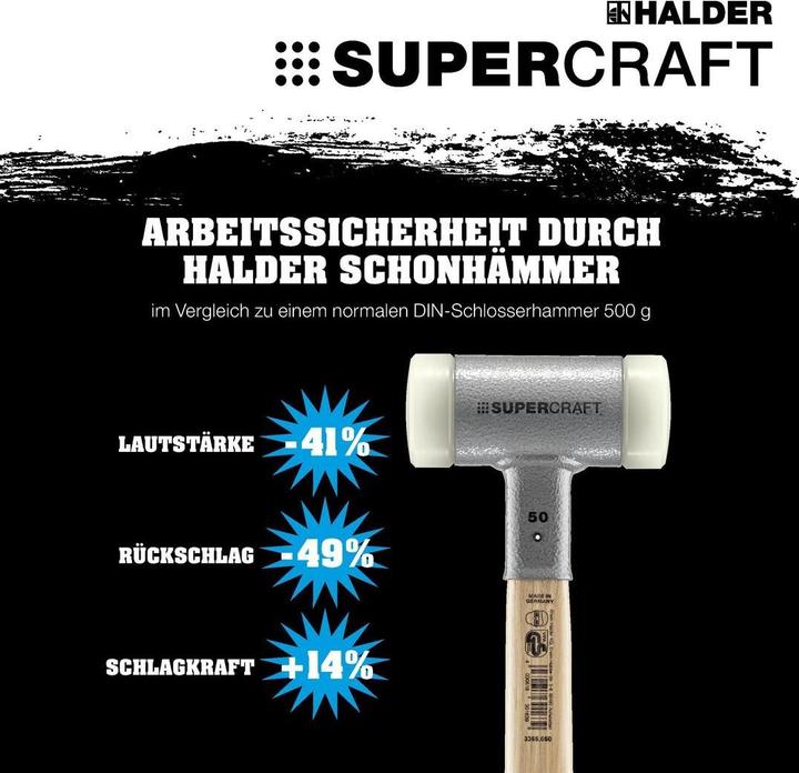 Produktbild Halder SUPERCRAFT Schonhammer (325 g)