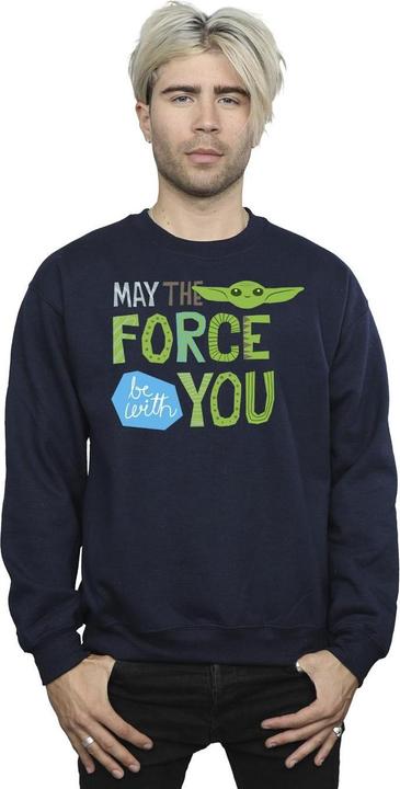 Immagine prodotto Star Wars The Mandalorian May The Force Be With You Felpa Uomo (M)