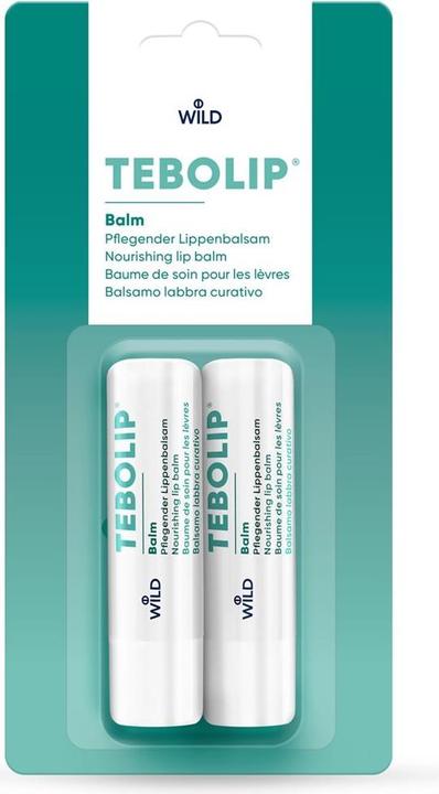 Produktbild Tebo Lip Balsam Stift mit Teebaumoel 2 x DUO (Balsam, 210 ml)