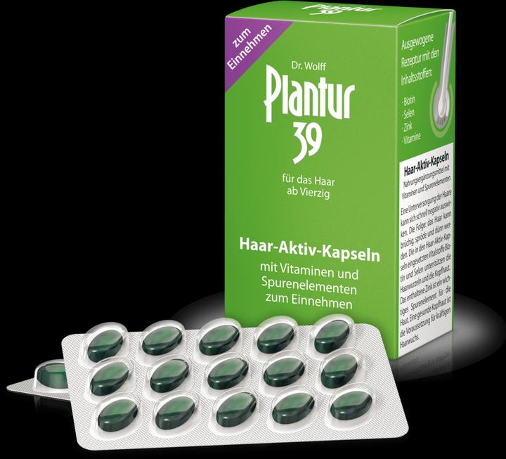 Actual product image Plantur 39 Active Hair Capsules (60 Piece, Capsules, 65 g)