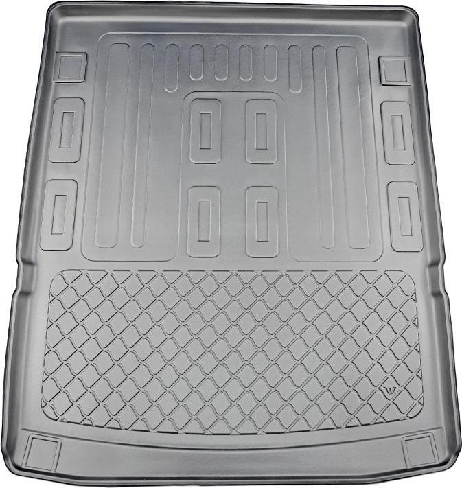 Actual product image ProPlus Boot tray for VW Caddy Maxi from 2020 until today (5 and 7-seater) behind the 2nd row of seats