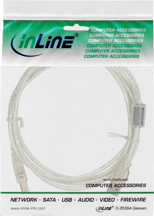 Produktbild InLine USB 2.0 Kabel (7 m, USB 2.0)