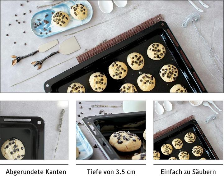 Image du produit Icqn Backblech & Gitter Set für Whirlpool, Ignis, Bauknecht, Indesit, Algor, Neckermann und Lloyds