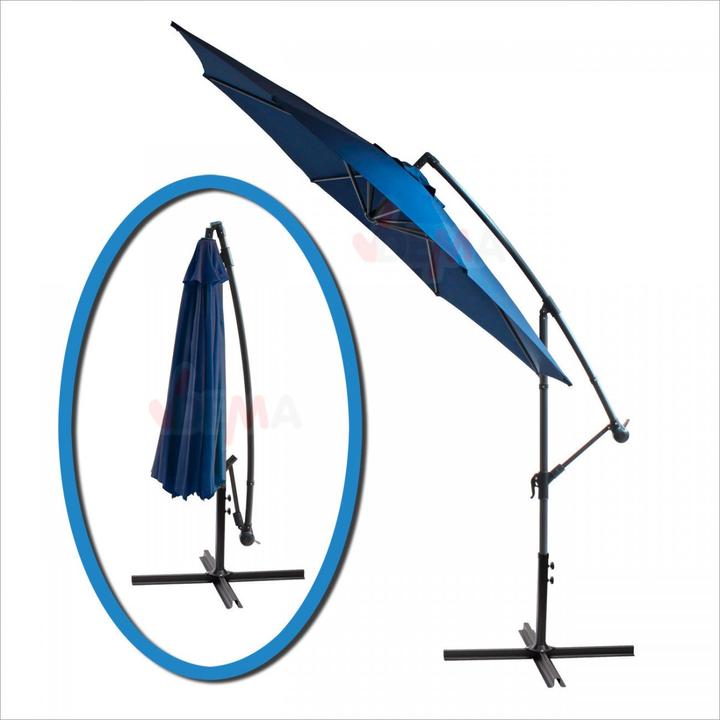 Immagine prodotto Dema Ampelschirm - Ø 3m Blau