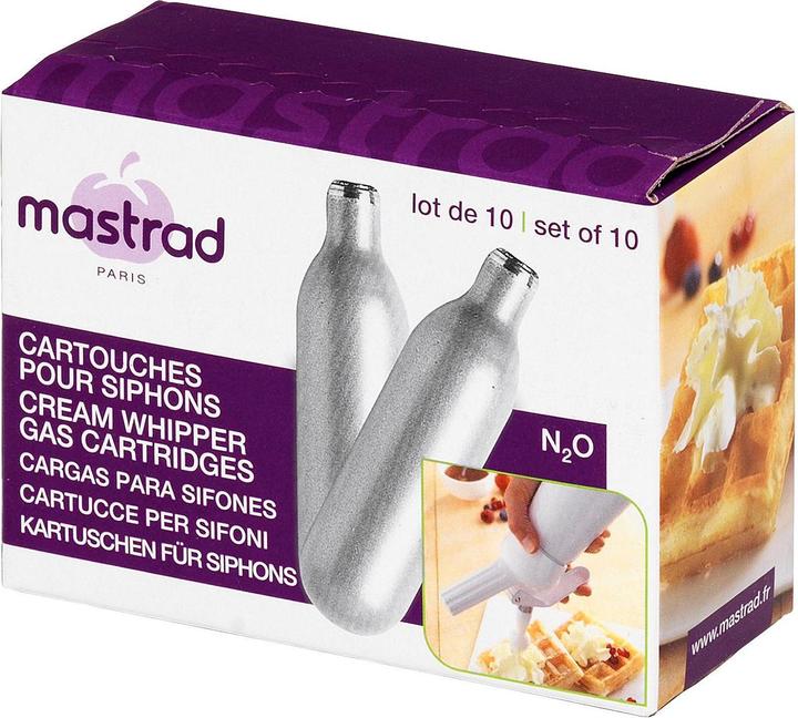 Actual product image Mastrad Cream charger pack of 10 (0.24 l)