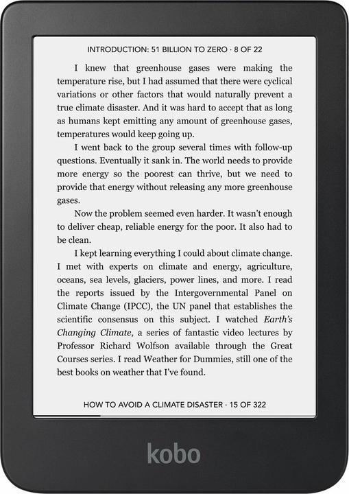 Kobo Clara 2E (6", 16 GB, Blu profondo dell'oceano)
