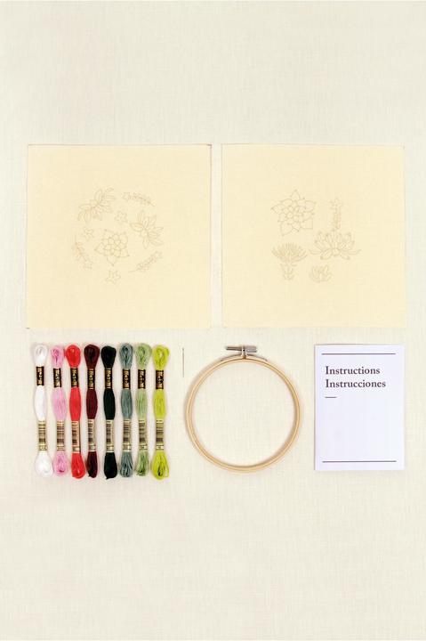 Produktbild DMC Stickset Mindful Making Duo Miniaturgarten