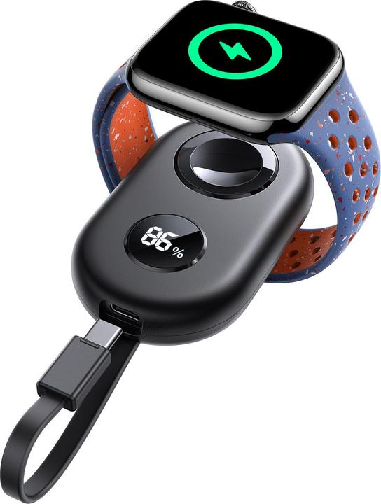 Actual product image Joyroom Charger for Apple Watch JR-W09 (black)