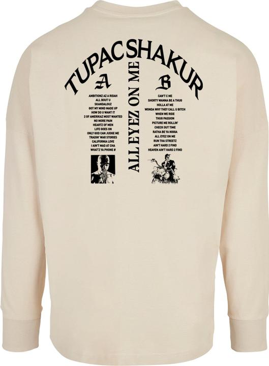 Produktbild Mister Tee X Artist 2Pac All Eyez on me Tracklist Cut On Longsleeve - 173459 (M)