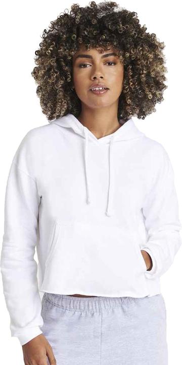 Actual product image Awdis Womens/Ladies Girlie Cropped Hoodie (40 D)