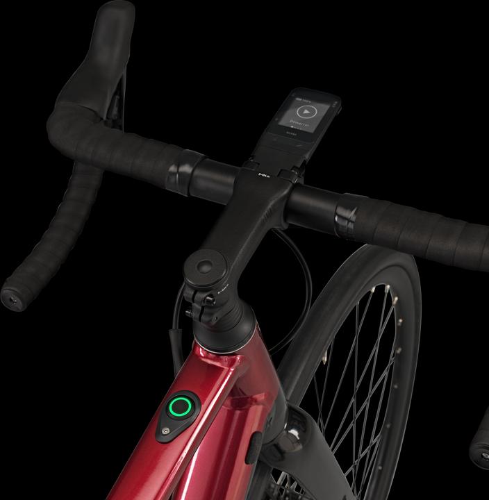 Actual product image Van rysel E-bike road bike E-EDR - E-EDR AF Shimano 105 Di2 2×12S red