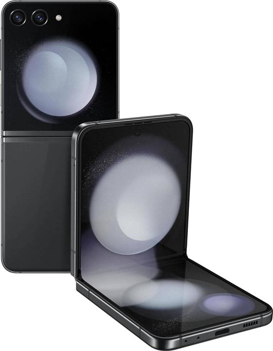 Actual product image Samsung Galaxy Z Flip5 (256 GB, Graphites, 6.70", SIM + eSIM, 12 Mpx, 5G)