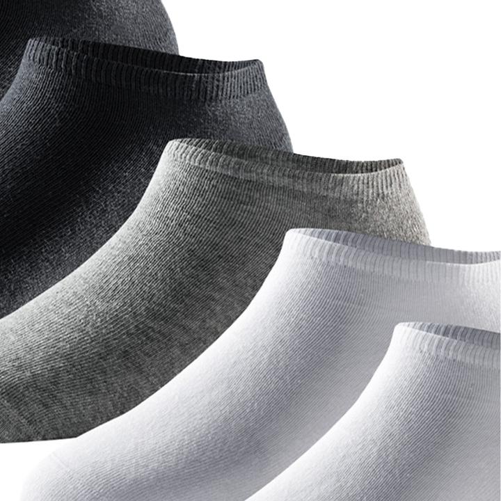 Immagine prodotto Schiesser Confezione da 5 scarpe da ginnastica da uomo (Confezione da 5 pezzi, 43 - 46)