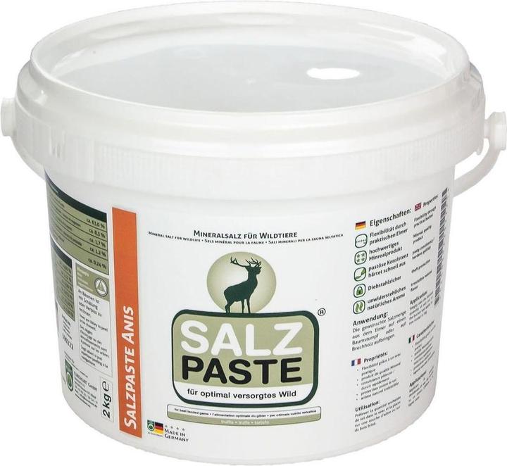 Eurohunt Salzpaste 2 kg Eimer